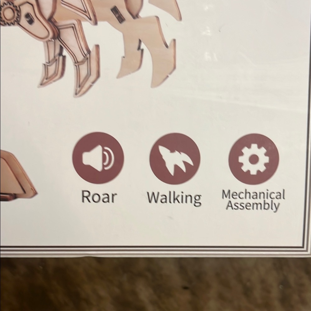 RMOKA 3D Puzzle Wooden Mechanical Dragon - Picture 2 of 5